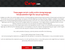 Tablet Screenshot of catfight.com